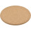 160mm(6.3") Round Coasters 10mm Thick Cork Cup Mat Pad Round Edge 1