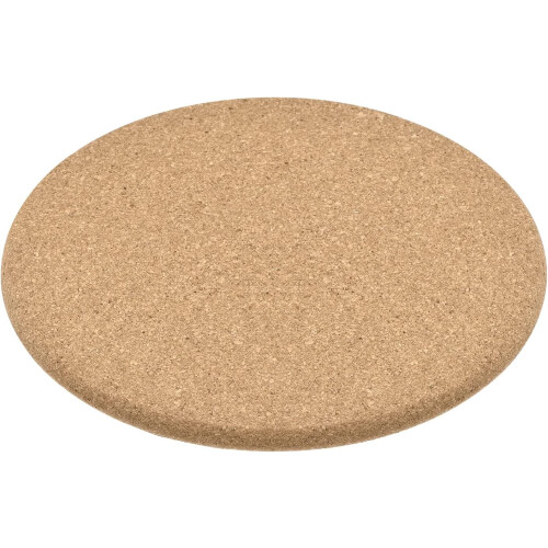 160mm(6.3") Round Coasters 10mm Thick Cork Cup Mat Pad Round Edge