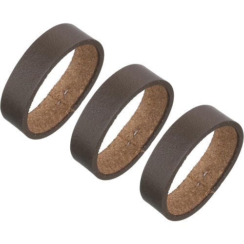 Leather Belt Loop Keepers Ring Buckle Fits Width Belt Strap for DIY Craft Bag Belt Fixing