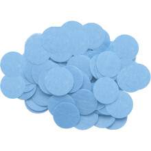 200Pcs Round Felt Circles Soft Thick for Crafts 1 9/16 Inch Felt Pads for DIY Sewing Handcraft Blue