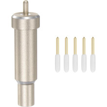 5Pcs Fine Point Cutting Blade for Maker/Maker 3/ExploreAir/Air 2/Air 3 Cutting Machines Fine Point Blade Replacement Gold Tone