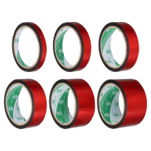 Washi Prism Tape Set 0.4" 0.7" 0.9" 1.2" 1.6" 2" x 55 Yards Holographic Metalized Reflective Tape for Holiday Packaging and Decoration, DIY and Art Cr