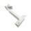Monitoring Hoop Bracket CCTV Security Camera Pole Mount Bracket Outdoor External Wall Corner Bracket with 20CM Clamp 2