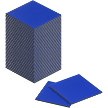 144Pcs 0.8 x 0.8 Inch Mosaic Mirror Tiles, Small Blue Self-Adhesive Glass Mirror Stickers, Square Mosaic Tiles for DIY Craft Decoration