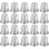 Sewing Thimble Finger Protector, 50 Pcs Metal Finger Shield Ring for Hand Sewing, Craft Accessories DIY Sewing Tools, Silver 1