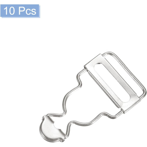 Overall Buckles, Retro Metal Suspender Replacement Buckles 2