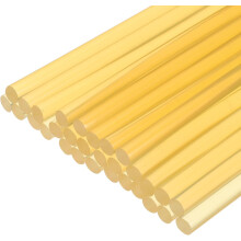 Mini Hot Glue Gun Sticks 10.6-inch x 0.27-inch Strongly Sticky Glue Sticks for Glue Gun, Yellow 30pcs