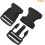 Side Release Buckle, Plastic Dual Adjustable Buckle Clips Replacement for Backpack Luggage Strap Belt 3
