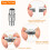 Leather Cord End Clasp, 20 Pcs 4mm Hole Leather Clasps, Silver 4