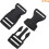 Side Release Buckle, Plastic Dual Adjustable Buckle Clip Replacement for Backpack Luggage Strap Belt 3