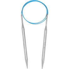 Size US 10.75 (7mm) Knitting Needles Circular Needle 32 Inch(80cm) Round Metal Stainless Steel Needle for Handmade Projects DIY Knitting