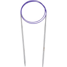 (9mm) Knitting Needles Circular Needle 32 Inch(80cm) Round Metal Stainless Steel Needle for Handmade Projects DIY Knitting