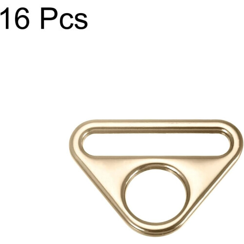 Triangle Buckle Adjuster, Triangle D Rings Adjuster Triangle with bar Swivel Clip for Webbing Bag 2