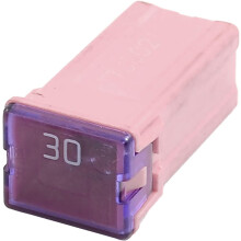 Car Mini Pink Plastic Shell Female PAL Fuse 30A