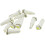 10pcs T5 Wedge 1-LED 5050 Surface Mount Device Dashboard Instrument Panel Light for Automotive 1