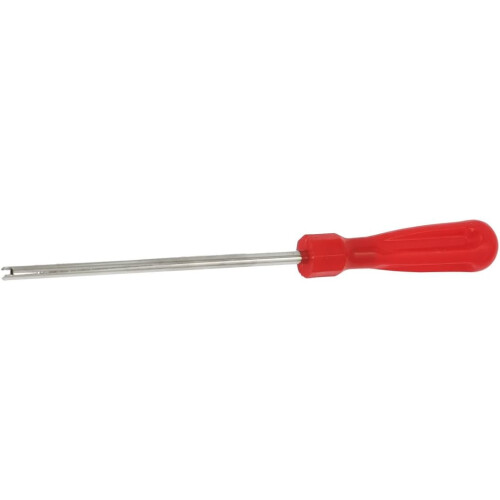 Red Plastic Grip Tire Valve Stem Core Remover Installer