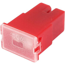 Red Female Slow Blow PAL Pacific Auto Fuse 50A