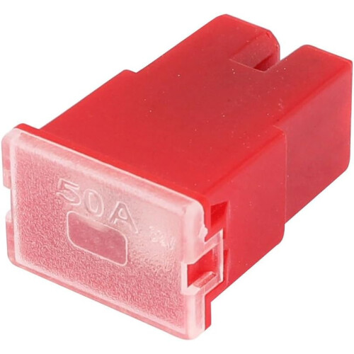 Red Female Slow Blow PAL Pacific Auto Fuse 50A