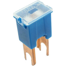 DC 32V 100A Blue PAL Pacific Type Male Slow Blow Fuse for Car Auto