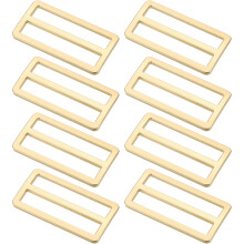 Metal Slide Buckle, Metal Zinc Alloy Adjustable Buckles, Flat Slide Strap Release Buckles