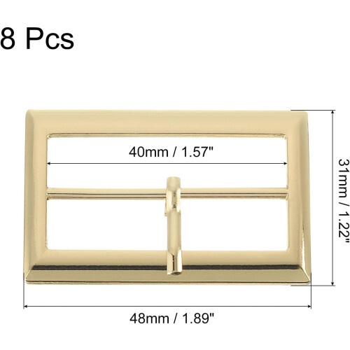Metal Roller Buckles, Single Pin Buckle Strap Adjuster 1