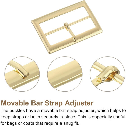 Metal Roller Buckles, Single Pin Buckle Strap Adjuster 2