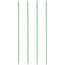 4Pcs Knitting Needles 2.75mm (US Size 2) Aluminum Alloy Double Pointed Knitting Needle 7.87 Inches Length Metal Weaving Tool for Handmade Projects DIY