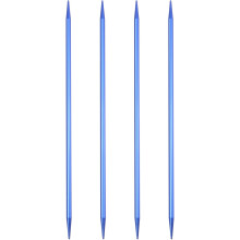 4Pcs Knitting Needles 4.5mm (US Size 7) Aluminum Alloy Double Pointed Knitting Needle 7.87 Inches Length Metal Weaving Tool for Handmade Projects DIY