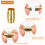 Leather Cord End Clasp, 10 Pcs 8mm Hole Leather Clasps, Gold 4