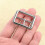 Metal Roller Buckles, Single Prong Belt Strap Adjuster 4