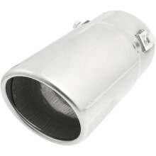 70mm Inlet Stainless Steel Round Exhaust Muffler