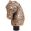 Copper Tone 3D Horse Head Design Gear Shift Knob 1