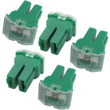 5 Pcs 40A Green PAL Female Slow Blow Fuse