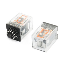 2PCS MK3P-1 DC 24V Coil General Purpose Power Relay 3PDT 11-Pin
