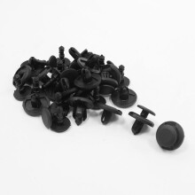 20 Pcs Push Fasteners Rivets Fender Clips 7mm Hole