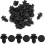30 Pcs 10mm Hole Retainer Clips Plastic Drive Rivets Flaps Bumper Fender Push Clips 1