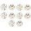 10 Pcs T4.2 Blue 3020 Surface Mount Device 1 LED Dashboard Dash Light Lamp Internal 1