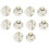 10 Pcs Ice Blue T4.2 3020 Surface Mount Device 1 LED Gauge Panle Light Internal 1