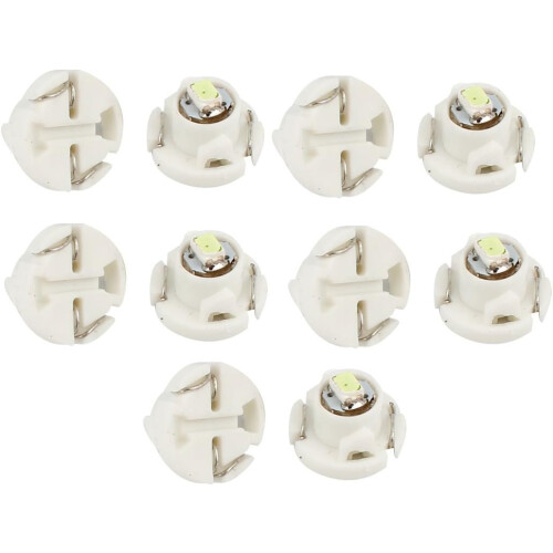 10 Pcs Ice Blue T4.2 3020 Surface Mount Device 1 LED Gauge Panle Light Internal