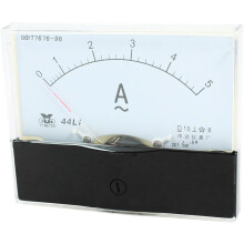 Measurement Tool Analog Ammeter Gauge AC 0-5A Measuring Range 44L1