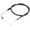 Motorcycle Spare Parts Black 37.4" Throttle Cable Wire 1