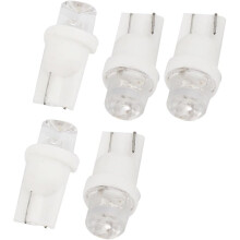 5Pcs T10 White LED Indicator Dash Parking Lights 152 158 159 Internal