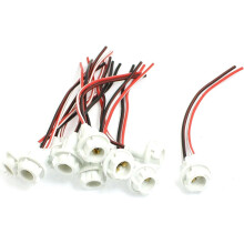Car Auto T10 W5W 194 LED Light Bulb Socket Holder Wire Connector 10 Pcs