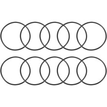 Nitrile Rubber O-Rings, 78mm OD 72mm ID 3mm Width, Metric Sealing Gasket, Pack of 10