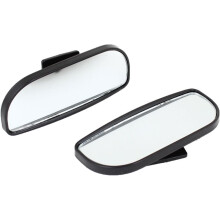2 Pcs Adhesive Back 360 Angle Adjustable Blind Spot Mirror for Car