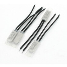 4 Pieces Bimetal Temperature Switch Thermostat 60 Degree Celsius NC KSD9700