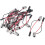 20 Pcs DC 12V Car T10 BA9S LED Bulb Light Wire Cable Adapter Socket for Vehicle 1