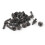 20pcs Gray Retainer Clip Plastic Rivet 7mm Hole 1