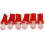 6 Pcs 12VDC T10 Red LED Car Auto Dashboard Dash Lights Lamp Bulbs 1