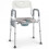 3-in-1 Commode Chair, 5-Height, Removable Bucket 1